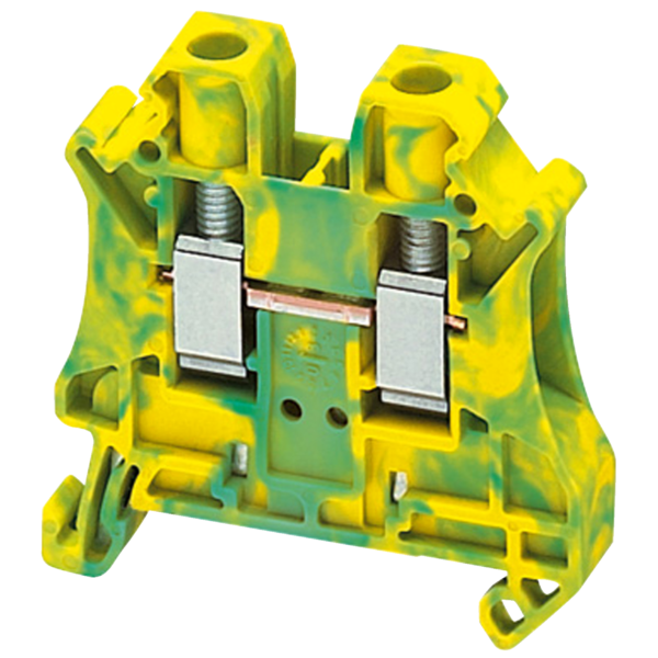 Schneider Electric 6mm Clip On Earth Din Terminal