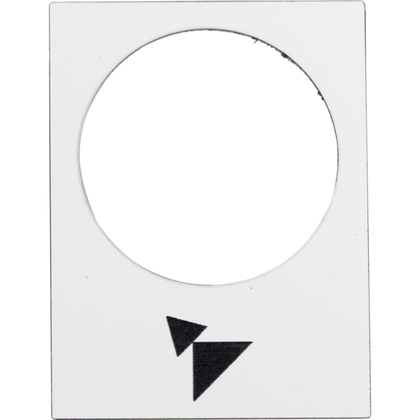 Schneider Electric Forward, Slow-Fast Legend Plate
