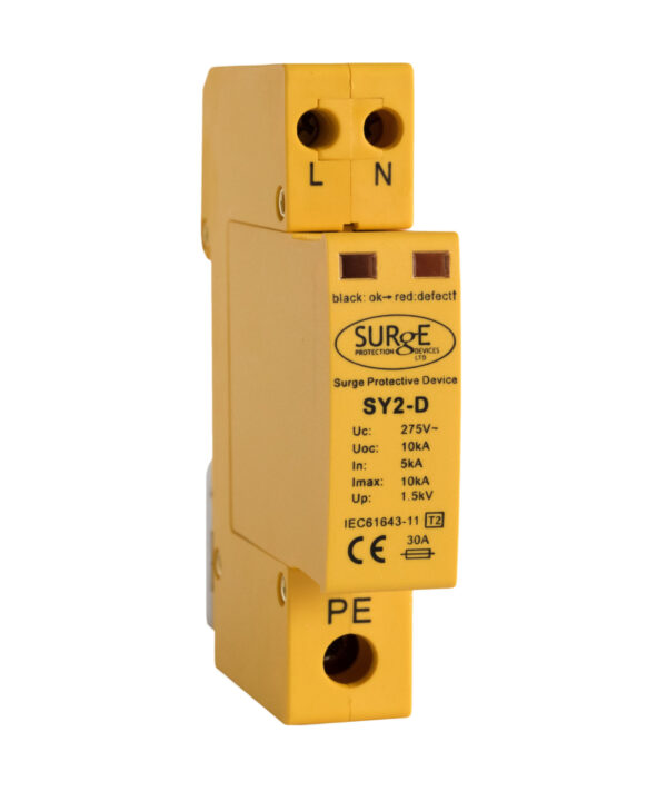 Surge Protection Devices - Single phase Type 2/3 domestic surge arrester