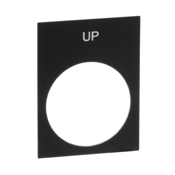 Schneider Electric Up Legend Plate