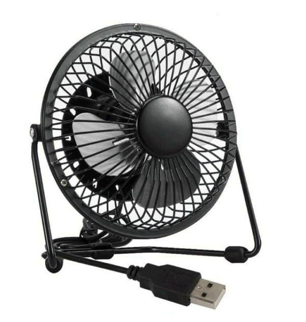 Pro Elec 4" Mini USB Desk Fan