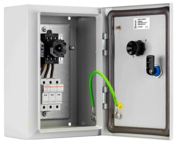 32A 3 Pole + N IP65 Metal Line Fuse Switch
