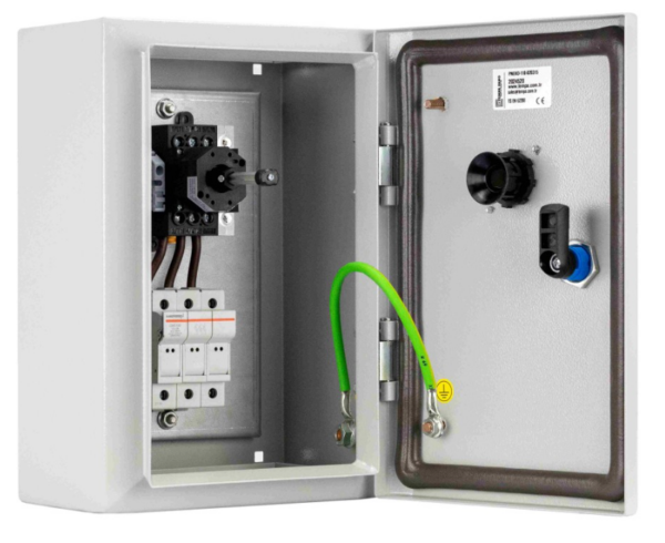 100A 3 Pole + N IP65 Metal Line Fuse Switch