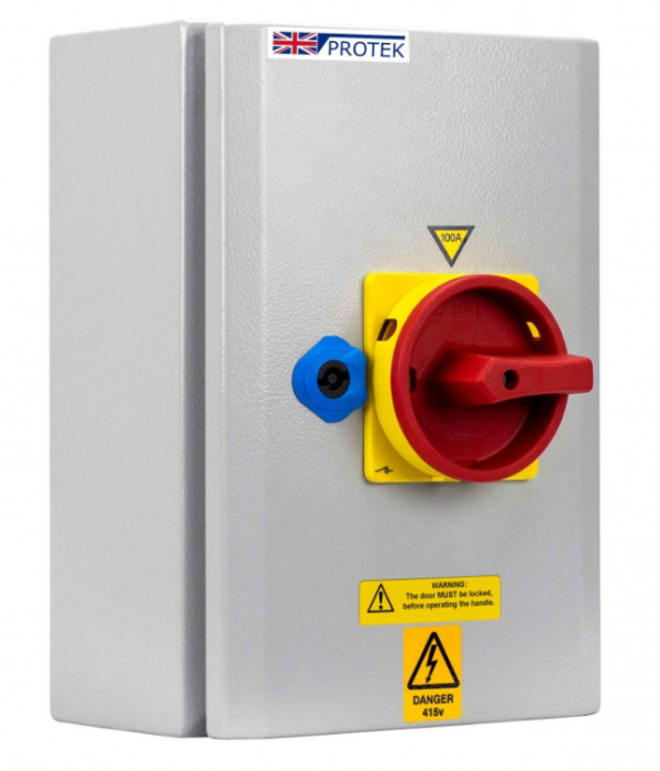 32A 4 Pole IP65 Metal Switch Disconnector
