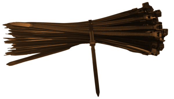 Cable tie 4.5 x 200mm Brown