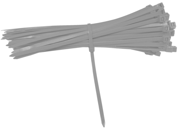Cable tie 4.5 x 200mm Grey